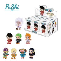 100% Original EAKI ONE PIECED Fighting Dream Journey Porte-clés en peluche Boîte mystère Pendentif en peluche Eaki Anime pour décoration