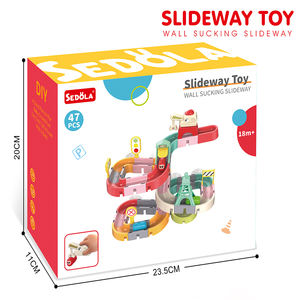 MILI DIY Asamblea Juguetes <span class=keywords><strong>de</strong></span> baño <span class=keywords><strong>de</strong></span> plástico Ciudad Montaje Riel y bola divertida <span class=keywords><strong>para</strong></span> bebé Juguete <span class=keywords><strong>de</strong></span> agua - Product Image 3