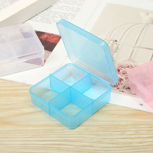 กล่องยาแบบพกพา 4 ช่อง ใช้งานง่าย กันความชื้น สำหรับใช้กินยา 2 ครั้งต่อวัน - Product Image 1