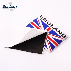 Metal Car Badge Stickers Decorative Flag Car Stickers Decal 3D Metal Car Sticker