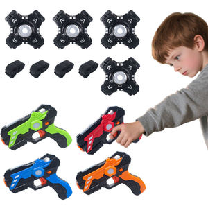 Jouets de tir interactifs pour enfants, série de pistolets électriques, boucliers, pistolet laser à induction infrarouge - Product Image 1
