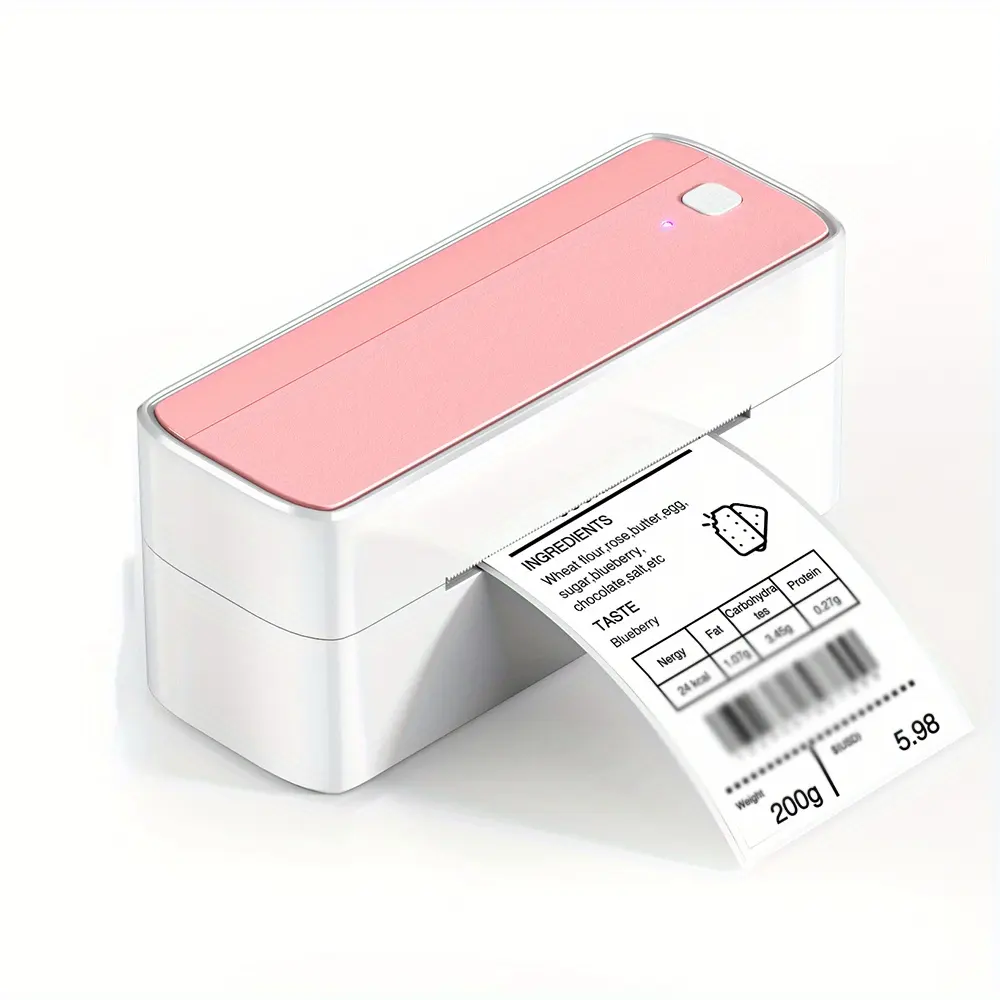 Imprimante d'étiquettes thermiques sans fil Phomemo PM-241-BT pour petites entreprises compatibles avec IOS, Android et ordinateur