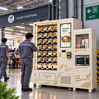Distributeur automatique de boîtes à lunch Winnsen avec armoire chauffante pour cantine d'usine