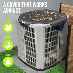 Klima dış makine tozluk açık klima kapağı Ac ünitesi kapağı