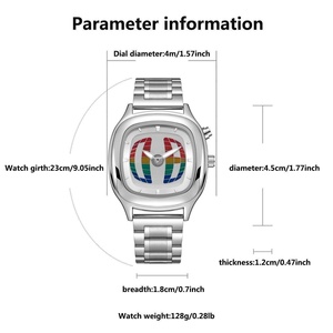 <span class=keywords><strong>Orologio</strong></span> al quarzo da uomo e da donna con quadrante <span class=keywords><strong>rosa</strong></span> quadrato retrò alla moda Y2k Millennium, cinturino in acciaio inossidabile, <span class=keywords><strong>orologio</strong></span> da regalo impermeabile - Product Image 3