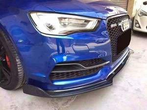 Lèvre avant en Fiber de carbone de style RS3 pour <span class=keywords><strong>Audi</strong></span> <span class=keywords><strong>A3</strong></span> <span class=keywords><strong>S</strong></span> <span class=keywords><strong>Line</strong></span> S3 2013-2019 lèvre de pare-chocs avant Spoiler <span class=keywords><strong>s</strong></span>éparateur - Product Image 5