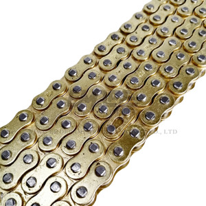 Cadenas Para motocicleta อุปกรณ์เสริมรถจักรยานยนต์รถจักรยานยนต์ลูกกลิ้งรถจักรยานยนต์โซ่ทองทนแรงดึงสูง<span class=keywords><strong>428</strong></span> - Product Image 4