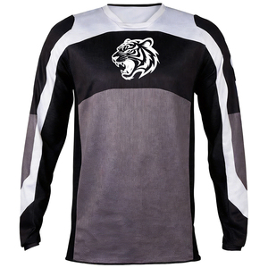 Jersey de Ciclismo <span class=keywords><strong>MTB</strong></span> de Secado Rápido, Manga Larga, Diseño Camuflado, Transpirable, para Descenso, Poliéster, para Hombre, OEM - Product Image 2