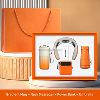 Kit Quotidien Portable avec Tasse, Batterie Externe, Parapluie, Masseur Cervical – Idéal pour la Promotion de Marque et les Événements de Reconnaissance Client