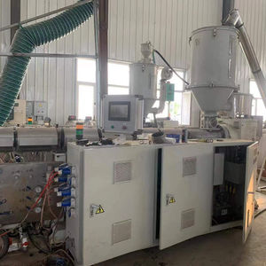 Ligne d'extrusion de production de tuyaux ondulés à double paroi en PE d'occasion Machine de fabrication de tuyaux en HDPE DWC <span class=keywords><strong>Tuyau</strong></span> DWC en HDPE PP à vis - Product Image 3