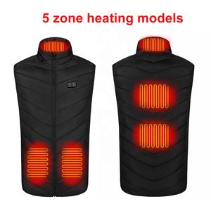 Dericsson USB Rechargeable <b>Electric</b> Men's Heating Vest Motorcycle <b>Heated</b> Vest <b>Jackets</b> - Product Image 5