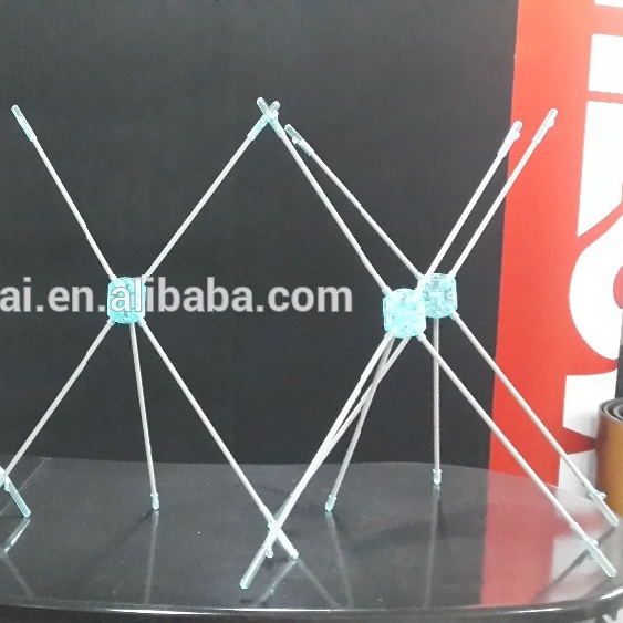 Tabletop X Banner Stand Display Rack