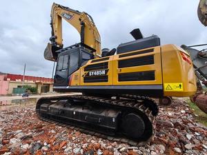 Excavatrice d'occasion de marque chinoise SANY à vendre, Sany 485h, 50 tonnes, excavatrice d'occasion, moteur Isuzu, pompe hydraulique Shimadzu - Product Image 2