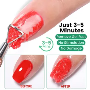 BORN PRETTY 3-5 Mins Fast Remover Magic Remover Gel Nail Polish Soak Off UV LED Cleaner Nail Degreaser Gel