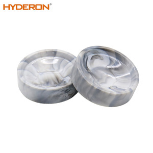 Hyderon Round Plastic Caster Cups Anti Slip <b>Table</b> Chair <b>Leg</b> Pads Home Use - Product Image 4