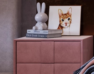 Alta qualità moderna semplice letto matrimoniale principessa forma di coniglietto per bambini ragazzi <span class=keywords><strong>e</strong></span> ragazze con tessuto di coniglio per le camere da letto dei bambini - Product Image 6