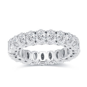 Selecciones Destacadas de Personalización Anillo de Compromiso de Boda de Diamantes Eternidad de Laboratorio con Forma de Fantasía IGI - Product Image 1