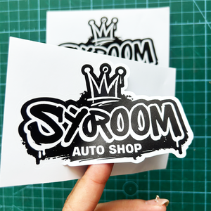 Pegatinas personalizadas <span class=keywords><strong>para</strong></span> coche con impresión de logotipo, resistentes al sol, a los rayos UV, al agua y duraderas, <span class=keywords><strong>para</strong></span> <span class=keywords><strong>ventanas</strong></span> de coche. - Product Image 1