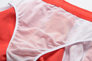 กางเกงขาสั้นชายหาดแบบลำลองสำหรับผู้ชายกางเกงขาสั้นซับเหงื่อแบบสี่ทิศทางกางเกงขาสั้นยาวถึงเข่าเอวปานกลางทำจากโพลีเอสเตอร์ออกแบบได้ตามต้องการสำหรับฤดูร้อน - Product Image 3