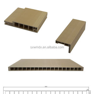 Prix d'usine, certifié CE, <span class=keywords><strong>porte</strong></span> en WPC écologique moderne, noyau composite, surface finie imperméable, pour hall, chambre à coucher - Product Image 4