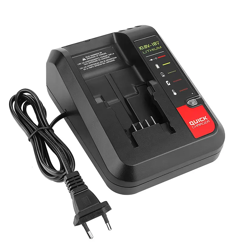 Chargeur de batterie au Lithium de remplacement, 18V, 2a, 10.8-20V, 100-240V, pour Black and Decker, PORTER avec câble véranda, booster