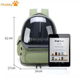 High Quality Transparent Space Capsule <b>Pet</b> <b>Carrier</b> Bag Cat <b>Backpack</b> <b>Carrier</b> Outdoor and Shoulders Large Space <b>Pet</b> <b>Backpack</b> - Product Image 2
