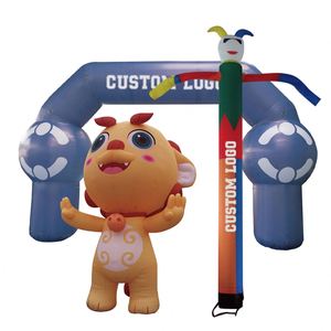 Arco Inflable de Entrada con Diseño Personalizado, Material de PVC, Acabado Impermeable y Duradero, con Logotipo Personalizado - Product Image 1