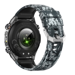 Reloj Deportivo Inteligente AK105 para Hombre, Pantalla de 1.53" con Linterna, Batería de 1000mAh, Más de 100 Modos Deportivos, Resistente al Agua IP68, Monitor de Actividad Física - Product Image 5