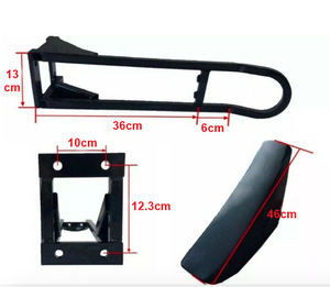 Accesorios para bicicleta eléctrica todoterreno de 48V, soporte adaptador para Sillín para bicicleta eléctrica, compatible con Ebike, sin escobillas, para montar en bicicleta de carreras - Product Image 1