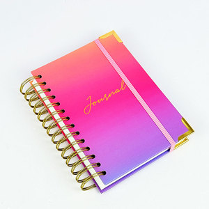 Benutzer definierte A5 Spiral Bound Wire-O-Notizbücher OEM Clinical Trial Logs mit gedrucktem Stil für Gentherapie-Themen von Biotech Labs - Product Image 4