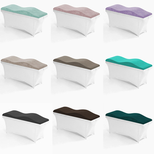 Colchón curvo de espuma viscoelástica para cama de pestañas, curvado, <span class=keywords><strong>media</strong></span> luna - Product Image 1