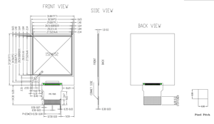 Display E-ink a matrice di punti a tre colori rosso bianco nero da 1.54 pollici - Product Image 4