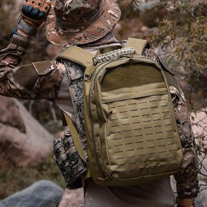 Sac à dos tactique pour homme 45L Sac de messager camouflage personnalisé Matériel Oxford Randonnée en plein air Mode Module personnalisable Mochila - Product Image 1