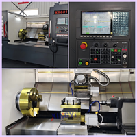 Máquina de Torneado y Fresado CNC de 2 Ejes Multifuncional de Alta Resistencia, la Más Vendida