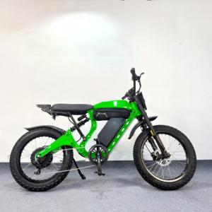 Vélo électrique 1500W 1200Wh (52V 24Ah) Batterie au lithium moyeu arrière sans balais Moto électrique haute vitesse Pneus spécifiques - Product Image 1