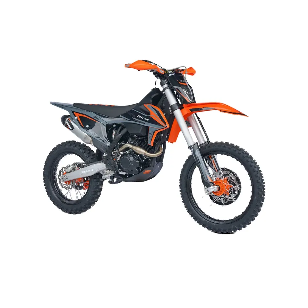 Enduro Dirt Bike-Bicicleta de alta velocidad de 4 tiempos, Motocross, 250cc, a Gas, todoterreno, Enduro, Dirt Bike