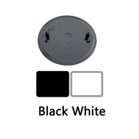 Emblème de capot avant et de coffre arrière ABS 82mm 74mm à 2 ou 3 trous pour BMW E46 E60 E90 E39 E36 E30 F10 F30 - Accessoires