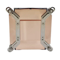 Refroidisseur CPU Ultra-Fin pour Serveurs, Entièrement en Cuivre, Style RGB, Refroidissement par Air 30CFM, Roulement à Billes 5000 RPM, Application Boîtier d'Ordinateur