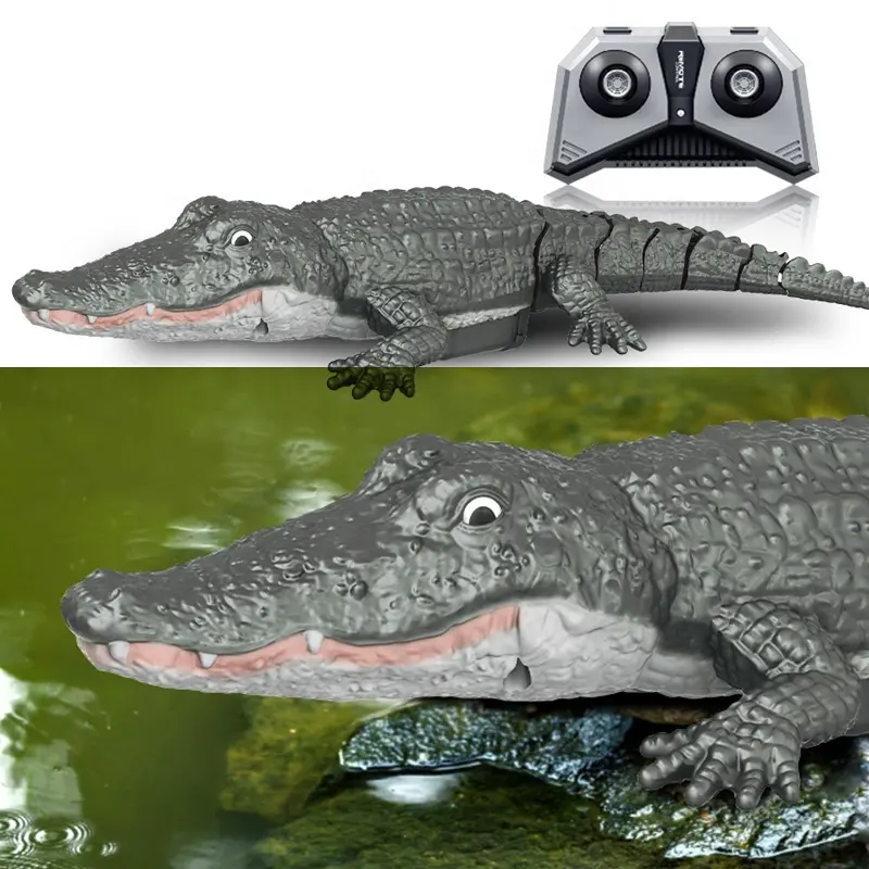 NEW stock plastic prank toys electric remote simulation crocodile alligator shark radio control r c rc crocodiles crocodiles toy