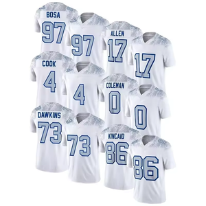 Jersey Sepak Bola Amerika Jahitan 2025 New Rivalries 17 Josh Allen 73 Dion Dawkins 0 Keon Coleman 4 Cook 86 Dalton Kincaid - Product Image 1