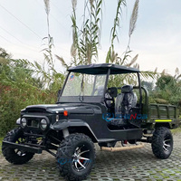 Véhicule utilitaire tout-terrain de style Jeep à grande vitesse 4x4, véhicule utilitaire électrique, camion à benne basculante de style Jeep