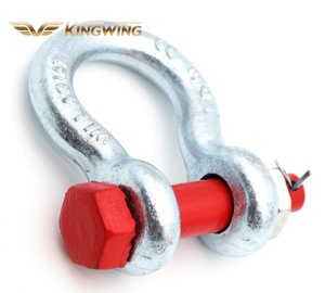 Trung Quốc Nhà Sản Xuất Của Nhiệm Vụ Nặng Nề Mạ Kẽm Chúng Tôi Loại G2130 Bolt Nut Carbon Thép An Toàn Pin Neo Nâng Bow Còng Dưới Cho Khai Thác Mỏ - Product Image 2