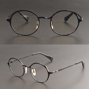 Pequeñas <span class=keywords><strong>gafas</strong></span> <span class=keywords><strong>de</strong></span> titanio <span class=keywords><strong>Gafas</strong></span> Retro Hermoso marco óptico <span class=keywords><strong>Comprar</strong></span> <span class=keywords><strong>gafas</strong></span> en línea <span class=keywords><strong>Gafas</strong></span> negras para damas - Product Image 3