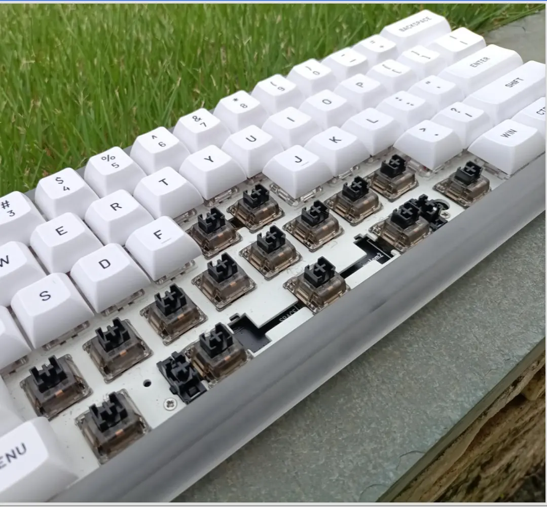 GATERON 2021 новые чернила v2 черная коробка stem игровой линейный 60g force индивидуальный DIY 5-контактный механический переключатель клавиатуры