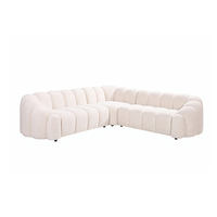 Ensemble de canapés modulaires haut de gamme en tissu pour salon, confortables, directement de l'usine, meubles d'intérieur pour la maison