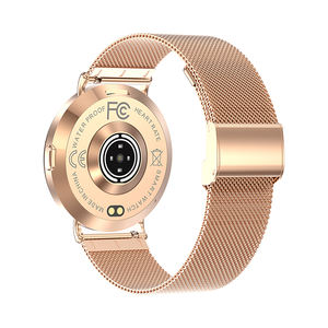 Reloj Inteligente AMOLED Ultrafino KM88 para Mujer, Llamadas por BT, Monitor de Frecuencia Cardíaca 24h, Monitor de Salud, Rastreador de Actividad Física, Resistente al Agua IP67, Dorado - Product Image 5