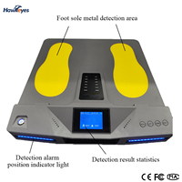 Détecteur de métaux portable RSD200 pour semelles de chaussures, scanner de pied pour objets métalliques cachés, contrôle de sécurité sous les pieds