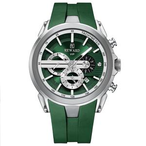 Reloj Deportivo Multifuncional de Cuarzo para Hombre RD83046M, Correa de Cuero, Resistente al Agua, Luminoso, Cronógrafo, Cristal Genuino - Product Image 1