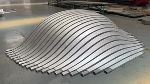 Muro Cortina de Tubo Cuadrado de Aluminio de Bajo Mantenimiento para Proyectos de Apartamentos en EE. UU. - Product Image 3