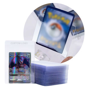 Protector de Tarjetas de Juego MTG TCG de PVC Transparente Personalizado con Logotipo, Protector de Tarjetas Coleccionables, Top Loader para Pokémon, Top Loader Deportivo Semirrígido - Product Image 1